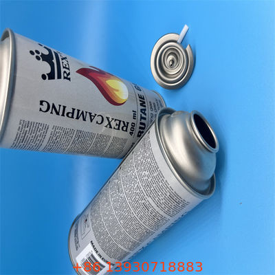 شیر اجاق گاز بوتان با درپوش ایمنی قرمز برای اجاق های کمپینگ قابل حمل