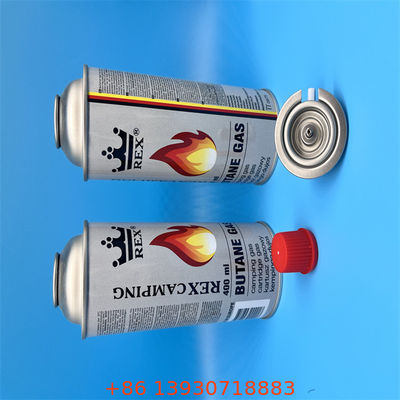 شیر اجاق گاز بوتان با درپوش ایمنی قرمز برای اجاق های کمپینگ قابل حمل