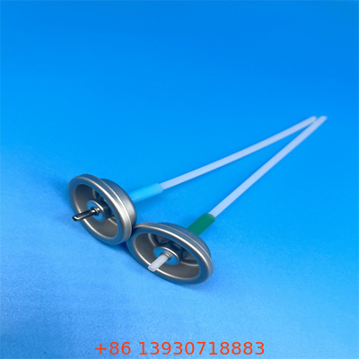 اندازه گیری آلومینیوم دریچه اسپری یکبار مصرف دکمه اکتواتور نقره پایان تیآنجن نمونه در دسترس