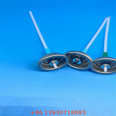 استفاده معکوس آلومینیوم / دریچه اندازه گیری شده با گاسکت مهر و موم رنگ نقره ای