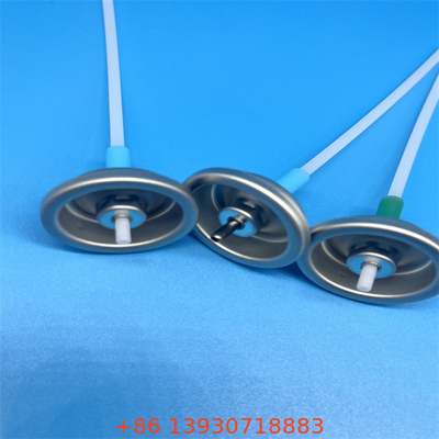 استفاده معکوس آلومینیوم / دریچه اندازه گیری شده با گاسکت مهر و موم رنگ نقره ای