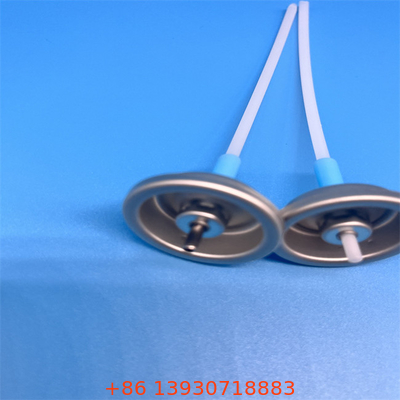استفاده معکوس آلومینیوم / دریچه اندازه گیری شده با گاسکت مهر و موم رنگ نقره ای