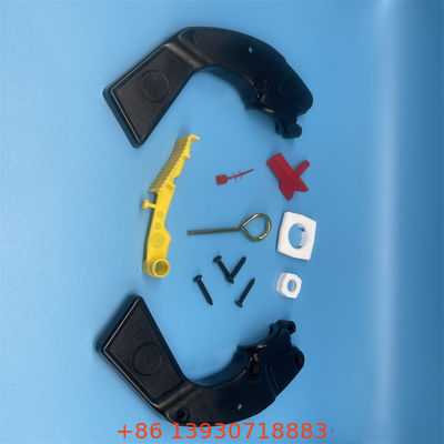 شیر و محرک اسپری خاموش کننده آتش 1 اینچی برای مواد شیمیایی خشک ABC