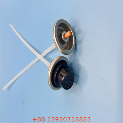 رنگ اسپری طبیعی استاندارد دریچه اسپری آروسول شفاف لاک شده فنجان نصب