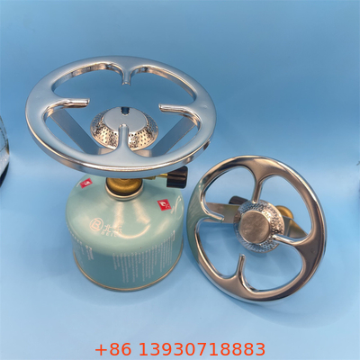 اجاق گاز کوچک سوزنده فولادی قابل حمل برای آشپزی در فضای باز اجاق کامپکت کمپینگ