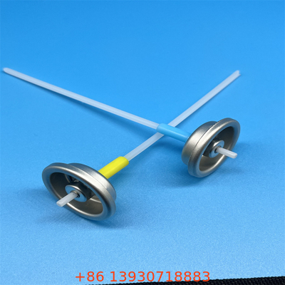 آلومینیوم Universal Button Actuator اندازه گیری شده Aerosol Valve Mist Spray Pattern نمونه های رایگان