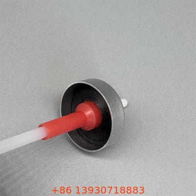 دریچه آئروسل اندازه‌گیری شده PreciseDose 20 میلی‌متری با ساقه و محرک پلاستیکی اسپری اندازه‌گیری شده ثابت