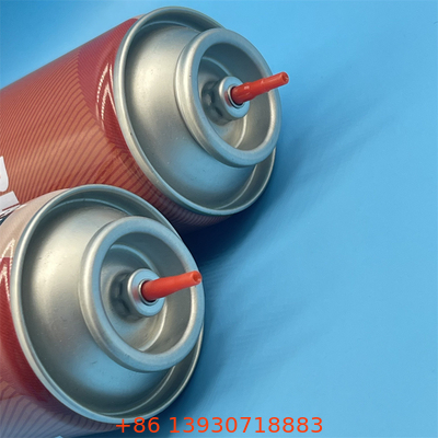 دریچه پر کردن گاز روشن کننده با کارایی بالا یک اینچ استیم پلاستیکی آروسول بوتان برای مشخصات استاندارد