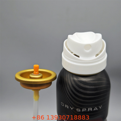دریچه اسپری بدن ضدعفونی کننده کم آلرژی برای فرمول های آزمایش شده توسط متخصص پوست با مهر و موم های بدون عطر و مه ملایم