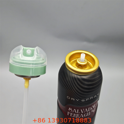 دریچه اسپری بدن دئودورانت قابل اطمینان برای محصولات مراقبت شخصی بازار انبوه با پراکندگی مه مداوم و آب‌بندی ضد نشت