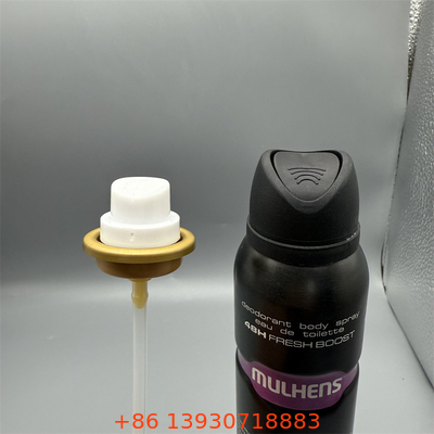 دریچه اسپری بدن ضد عطر پایدار برای محصولات طبیعی با مواد سازگار با محیط زیست