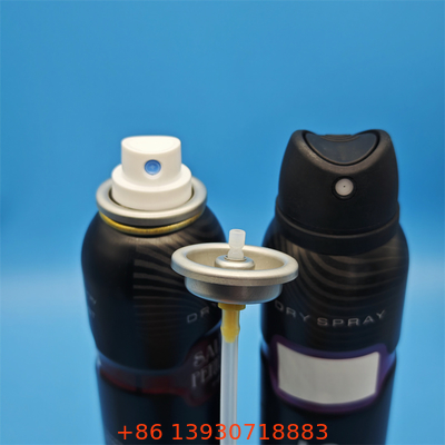 دریچه اسپری بدن ضد عطر بسیار قابل تنظیم برای محصولات مراقبت شخصی منحصر به فرد با اکتورهای سفارشی و پایان های منحصر به فرد