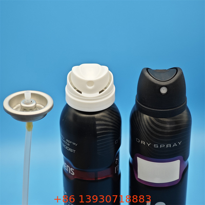 دریچه اسپری بدن ضد عطر طراحی شده برای برند های مراقبت های شخصی پایدار و بسته بندی های قابل بازیافت با محتوای پلاستیکی و بازیافت شده کاهش یافته