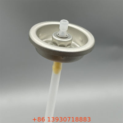 دریچه اسپری دئودورانت آلومینیومی 53 میلی‌متری برای اسپری‌های بدن طبیعی