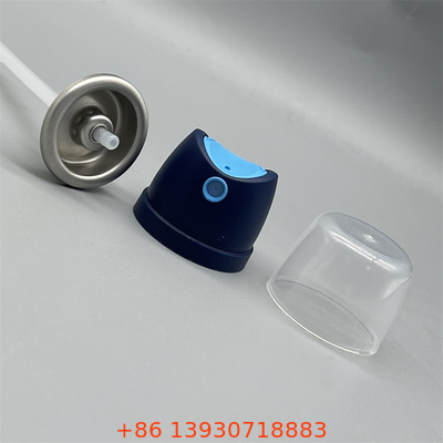 دریچه آلومینیومی آئروسل برای اسپری دئودورانت مراقبت شخصی دریچه آلومینیومی با دقت بالا برای استفاده در دئودورانت آئروسل