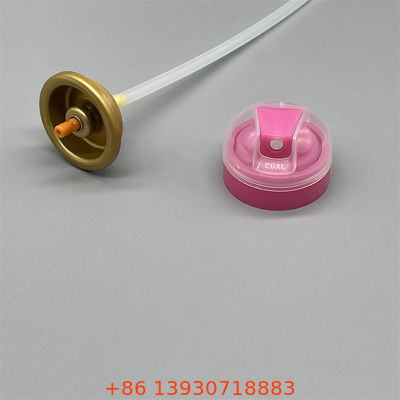 دریچه اسپری آلومینیومی 53 میلی متری برای محصولات مراقبت از بدن