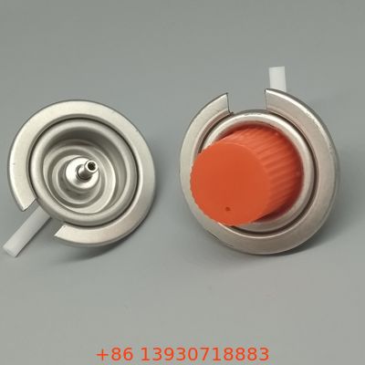 Safety-First Butane Gas Valve - Leak-Proof Regulator with Child-Resistant Knob for Indoor Stoves