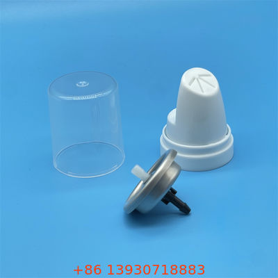 شیر آلومینیومی معکوس یک اینچی برای قوطی‌های موس مو برای محصولات فوم حالت‌دهنده