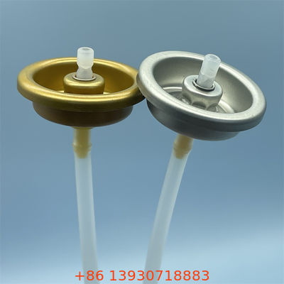 دریچه آلومینیومی ضد عطر ۰ دریچه اسپری آیروزول ضد نشت یک اینچ برای لوازم آرایشی و مراقبت شخصی