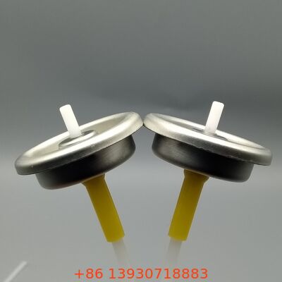 دریچه آئروسل اندازه گیری شده با ساقه پلاستیکی و فلزی دقیق 1 اینچی برای توزیع کنترل شده