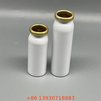 قوطی آیروزول آلومینیومی با قطر گردن 20 میلی متری با طراحی ضد نشت و سبک برای استفاده از لوازم آرایشی و دارویی