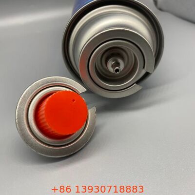 شیر بوتان آئروسل ضد نشت یک اینچی با کنترل جریان ثابت برای تجهیزات پخت و پز قابل حمل