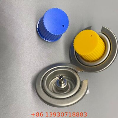 شیر اجاق گاز فضای باز 1 اینچی با روکش ایمنی قرمز