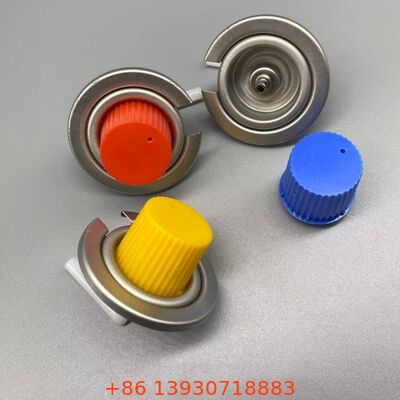 شیر اجاق گاز فضای باز ۱ اینچی با روکش محافظ قرمز