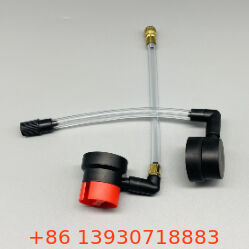 شیر باد لاستیک برنجی سنگین با طراحی قفل ایمن و اجزای لاستیکی تقویت شده