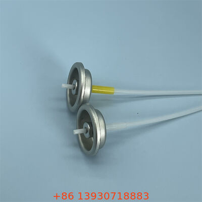 شیر اسپری آئروسل اندازه‌گیری شده ۱ اینچی با توزیع دقیق مقاوم در برابر مواد شیمیایی برای داروها و لوازم آرایشی