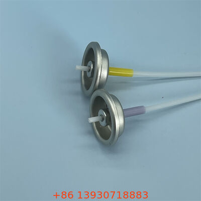 شیر اسپری آئروسل اندازه‌گیری شده ۱ اینچی با توزیع دقیق مقاوم در برابر مواد شیمیایی برای داروها و لوازم آرایشی