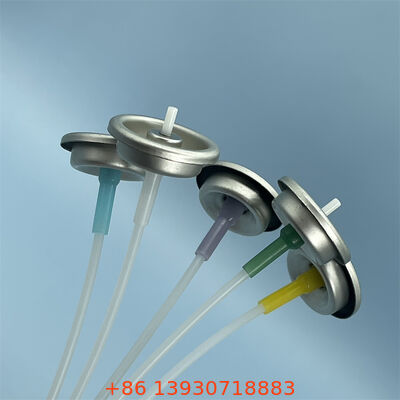 شیر آئروسل آلومینیومی 1 اینچی با دوز اندازه‌گیری شده برای محصولات اسپری آئروسل با دوز اندازه‌گیری شده