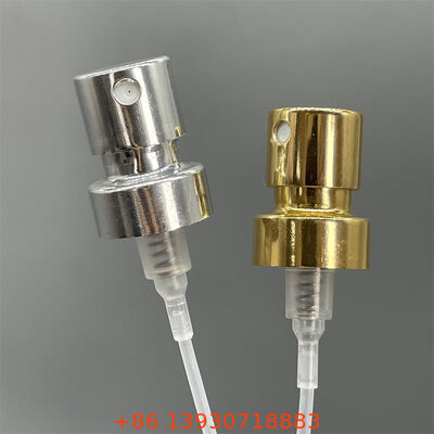 پمپ عطر آلومینیومی مات، نازل اسپری عطر فلزی برای بطری عطر آرایشی