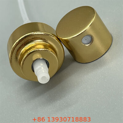 پمپ عطر آلومینیومی مات، نازل اسپری عطر فلزی برای بطری عطر آرایشی