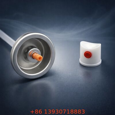 یک اینچ UV مقاوم رنگ تطبیق آروسول مرد دریچه برای اسپری رنگ خودرو