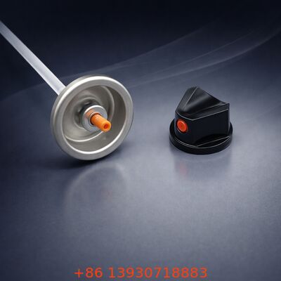 یک اینچ UV مقاوم رنگ تطبیق آروسول مرد دریچه برای اسپری رنگ خودرو