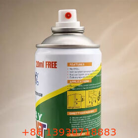 دریچه اسپری رنگ مردانه از پیش رنگ شده پیشرفته برای بسته بندی یکپارچه بصری