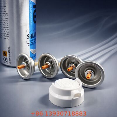 دریچه فوم ریش کنتینر دریچه اسپری اسپری برای مراقبت روزانه خانه استاندارد جهانی تراشیدن روزانه صاف