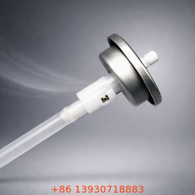 دریچه توزیع آروسول 360 درجه با اندازه یک اینچ و ساخت فلزی از قوطی برای اسپری چند زاویه ای