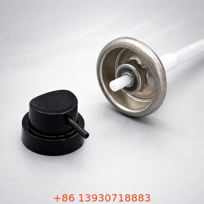 شیر اسپری فلزی یک اینچی قلع اندود با قابلیت اسپری ۳۶۰ درجه در حالت وارونه برای اسپری چند جهته