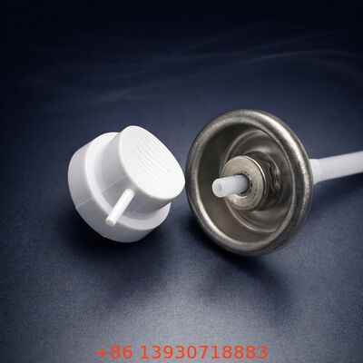 شیر اسپری فلزی یک اینچی قلع اندود با قابلیت اسپری ۳۶۰ درجه در حالت وارونه برای اسپری چند جهته