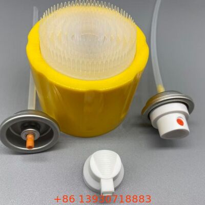 درب dispensing فوم پاک کننده، درب فشاری فوم برای مایع تمیز کننده خانگی، بسته بندی خروجی فوم استاندارد