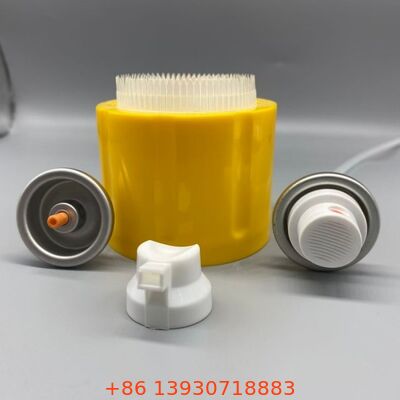 دریچه اسپری پاک کننده فوم حرفه ای با درپوش برس دار برای جزئیات خودرو