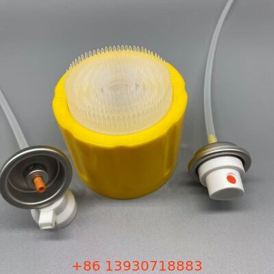 1 اینچ سیستم دریچه های اسپری با کاپ برس برای محصولات اسپری پاک کننده فوم
