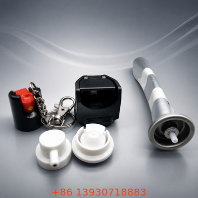 20mm آلومینیوم قطب مداوم برای اسپری فلفل اسپری اسپری اسپری با الگوی اسپری سفارشی