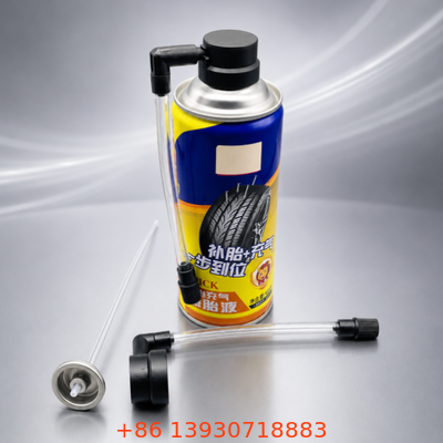 دریچه درزگیر لاستیک یک اینچی با ساختار قلع‌بند و اتصال سریع برای بادکننده‌های لاستیک آئروسل