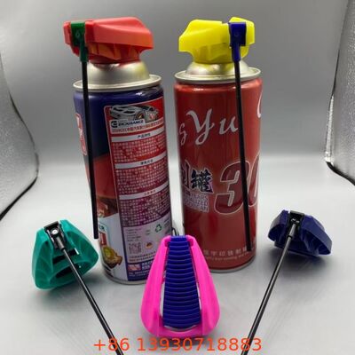 محرک ماشه تاشو آئروسل با مکانیزم تاشو مقاوم در برابر خوردگی، قفل ضد نشتی و لوله داخلی یکپارچه