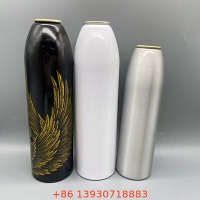 53mm 59mm قوطی آلومینیوم خالی آروسول، اسپری ضد عطر و قوطی بسته بندی تازه کننده هوا