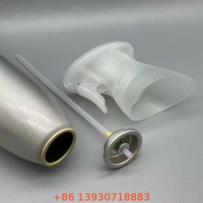 53mm 59mm قوطی آلومینیوم خالی آروسول، اسپری ضد عطر و قوطی بسته بندی تازه کننده هوا