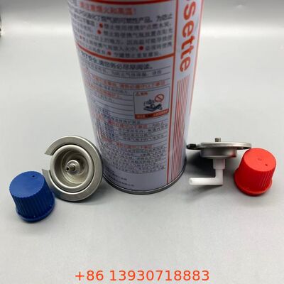 شیر گاز بوتان قلع‌دار یک اینچی مقاوم در برابر نشتی برای قوطی‌های سوخت قابل حمل